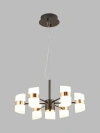 LED European-style 8+1 chandelier details Picture